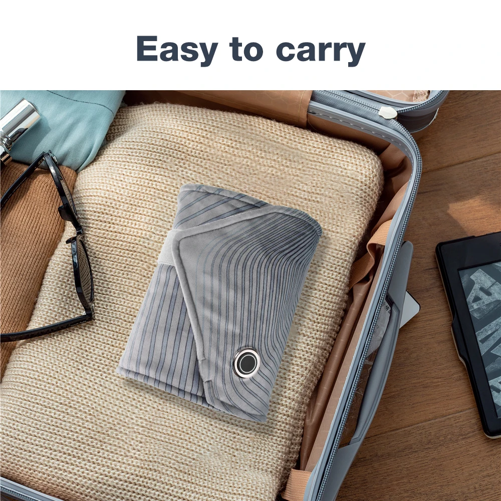 Smart Library 3-Gear Hot Compress Heated Pad Type-C Charging Graphene Heating Menstrual Period Pain Relief Waist Warming Abdomin