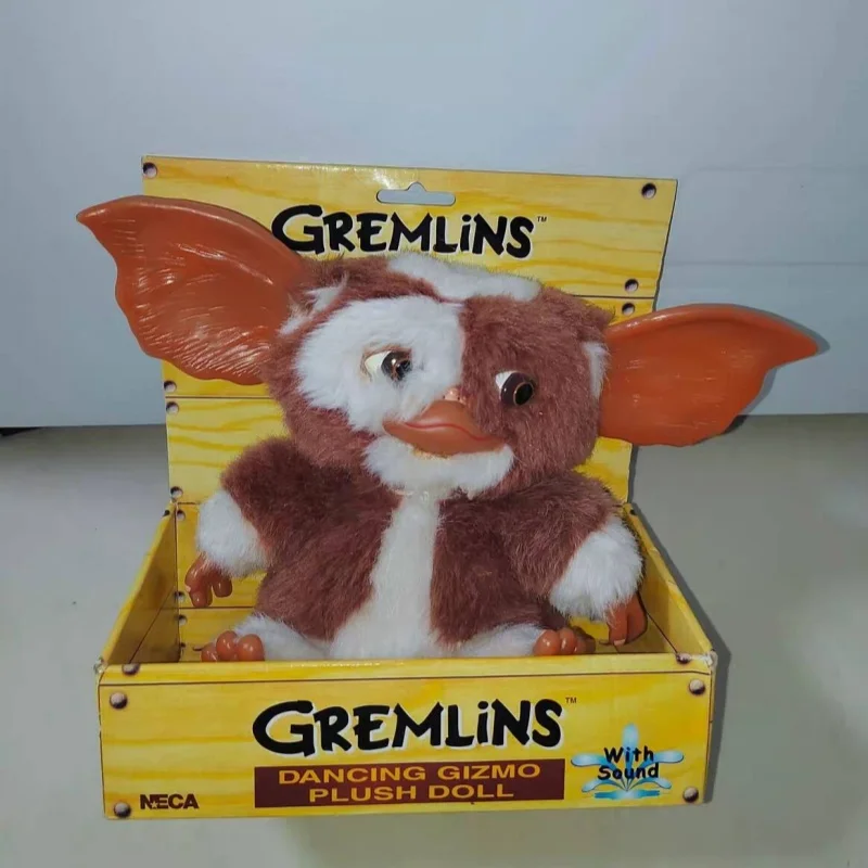 In Stock Gremlins Plush Doll Action Figure Sound Enabled Sitting Cute Daily Companionship Desktop Display Exquisite Accessories