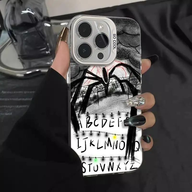 الاتجاه كول التحكم التلاعب الإنجليزية العنكبوت قضية الهاتف آيفون 17 16 15 14 13 12 11 بروماكس 17Air 17Pro جراب هاتف #1