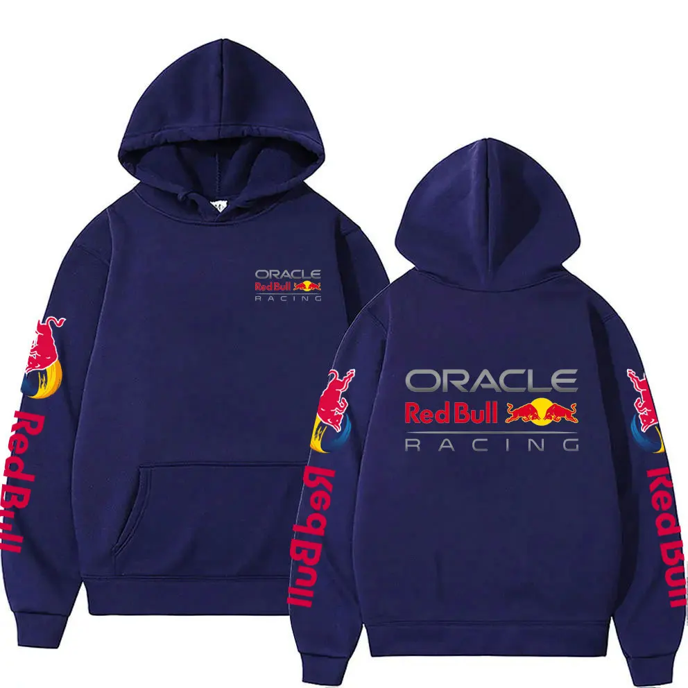 Sudadera con capucha para hombre con Logo del equipo de carreras de Red Bull, edición de primavera y otoño, ropa deportiva para hombre, nueva moda 2021, abrigo con capucha de gran tamaño para pareja