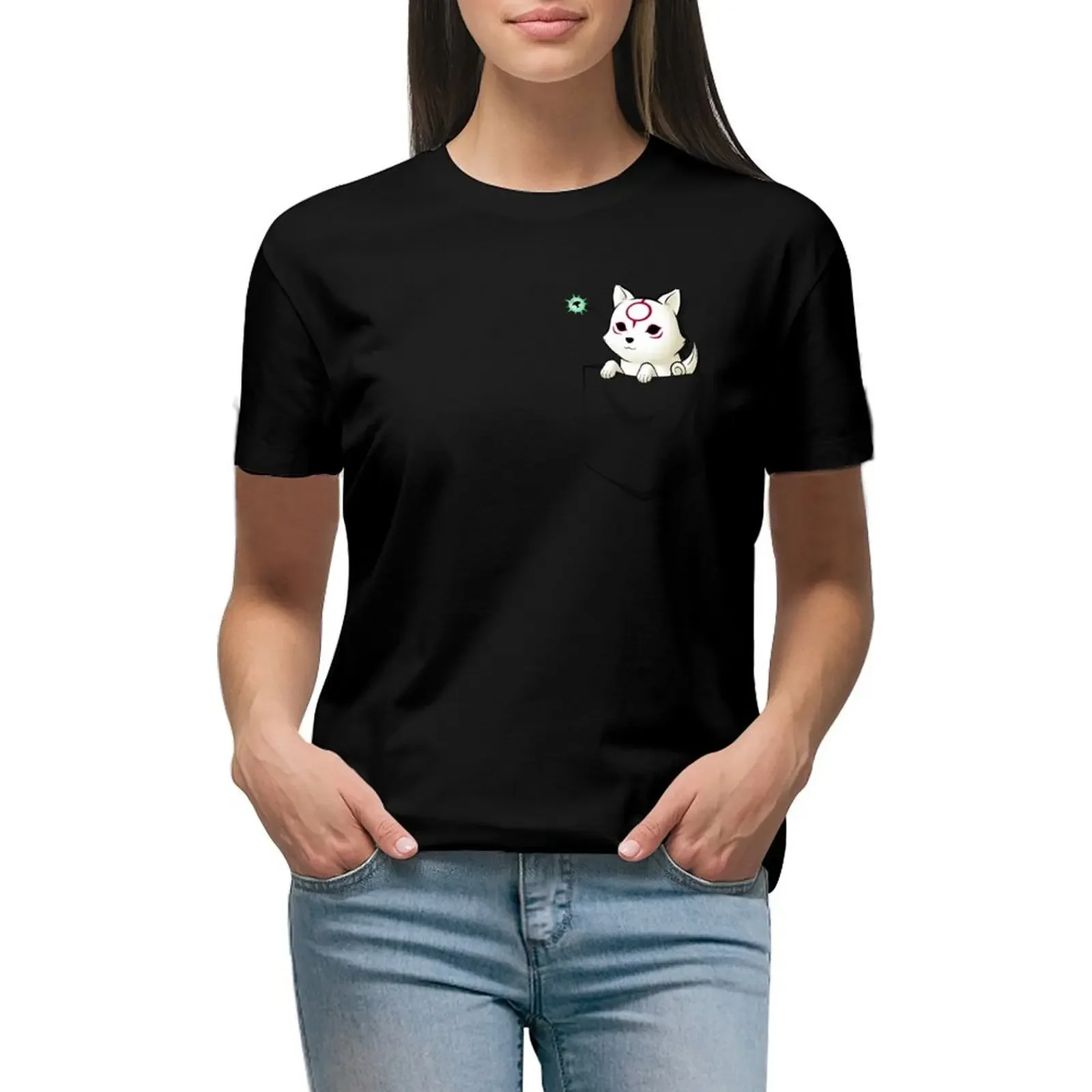 

Celestial Pocket T-Shirt Female clothing customizeds animal prinfor Women clothing