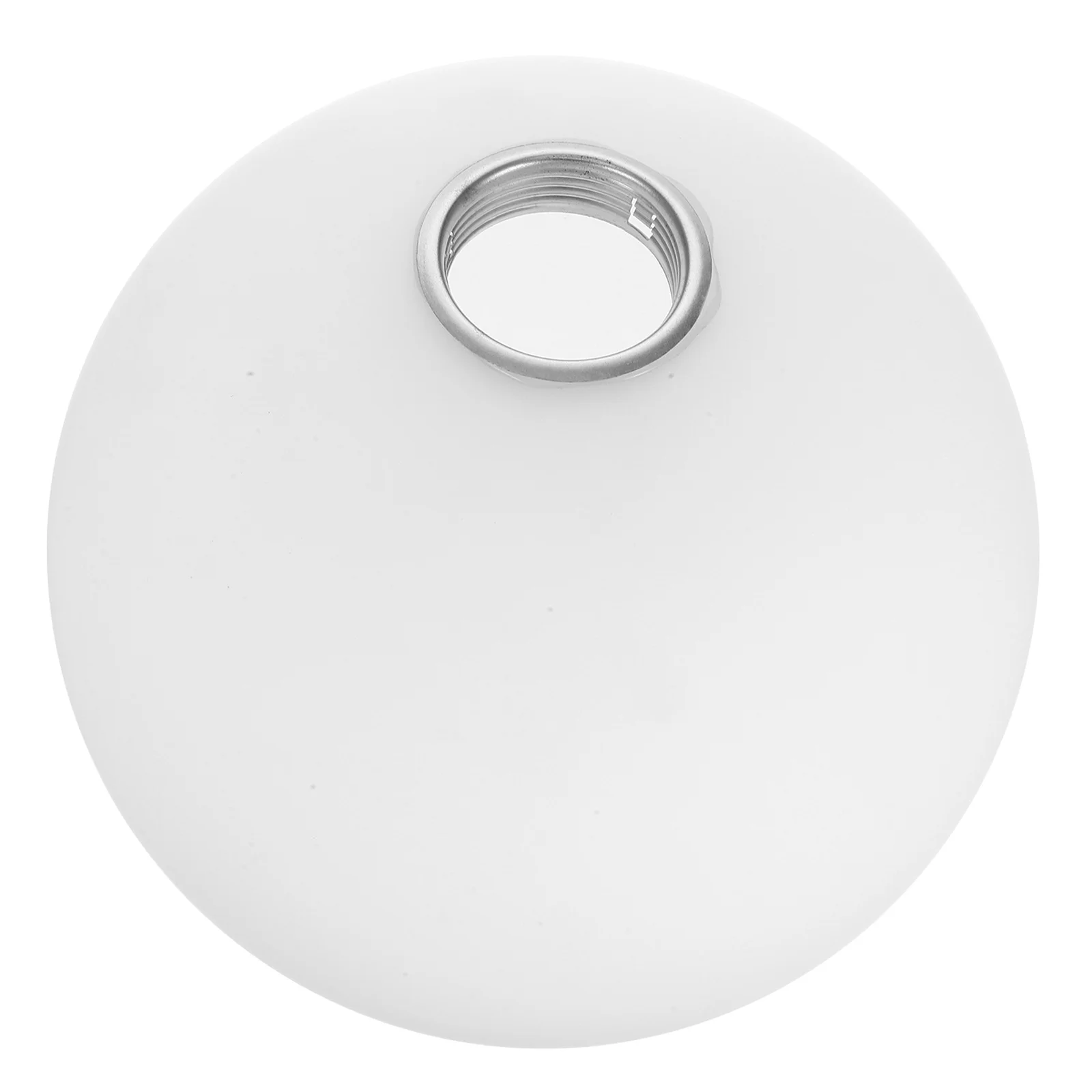 

Round White Glass Globe Lamp Shade E27 Easy Install Soft Diffused Light Minimalist Modern Design Lamp Globe Outdoor Light Cover