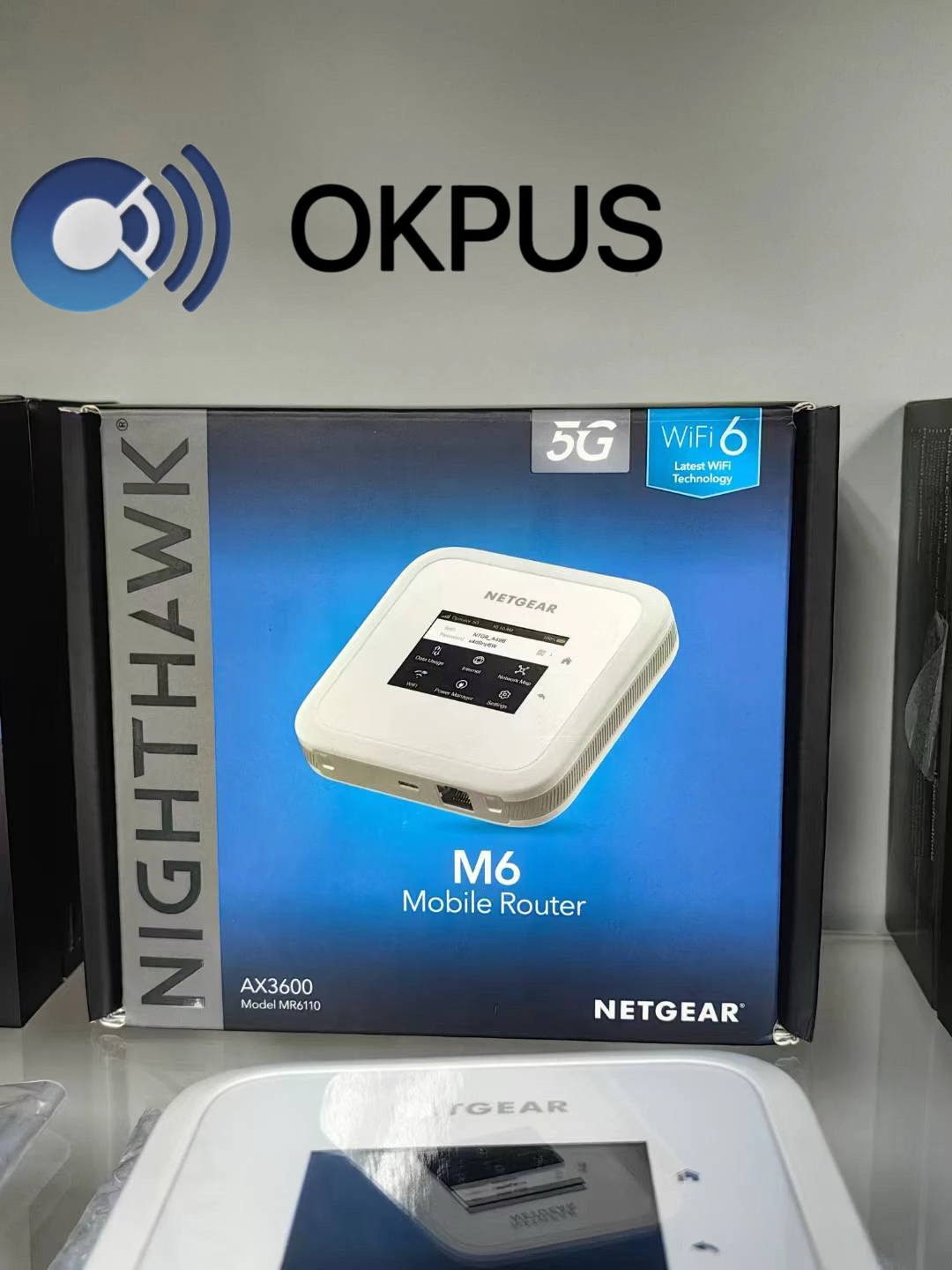 OKPUS Renew NETGEAR Nighthawk M6 MR6110-AU enrutador móvil 5G WiFi 6 desbloqueado con banda N78 versión australiana