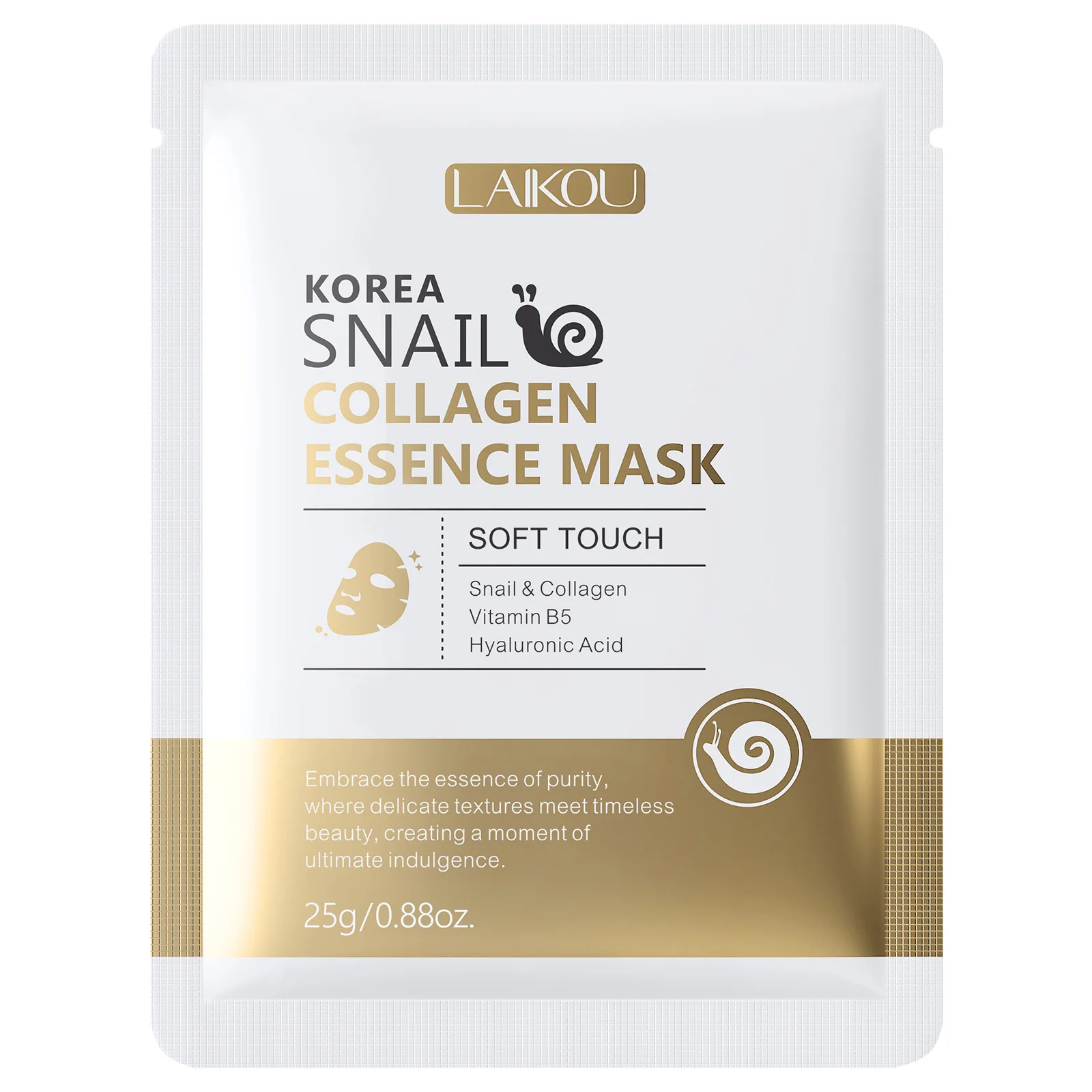 LAIKOU Korean Snail Protein Sheet Mask 5