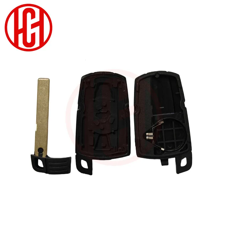 Boîtier de clé intelligent 3 boutons avec lame de clé pour BMW X5 X6 E61 E90 E82 E70 E71 E87 E88 E89 Séries 1 3 5 6 Télécommande de remplacement pour clé de voiture