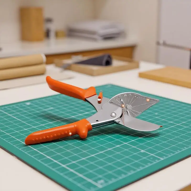 45-135 ° ميتري القاطع اليد القص متعددة الوظائف زاوية القص ميتري مقص انحياز سلك قاطع القناة بولي كلوريد الفينيل/PE/البلاستيك/الأنابيب خرطوم مقص #1