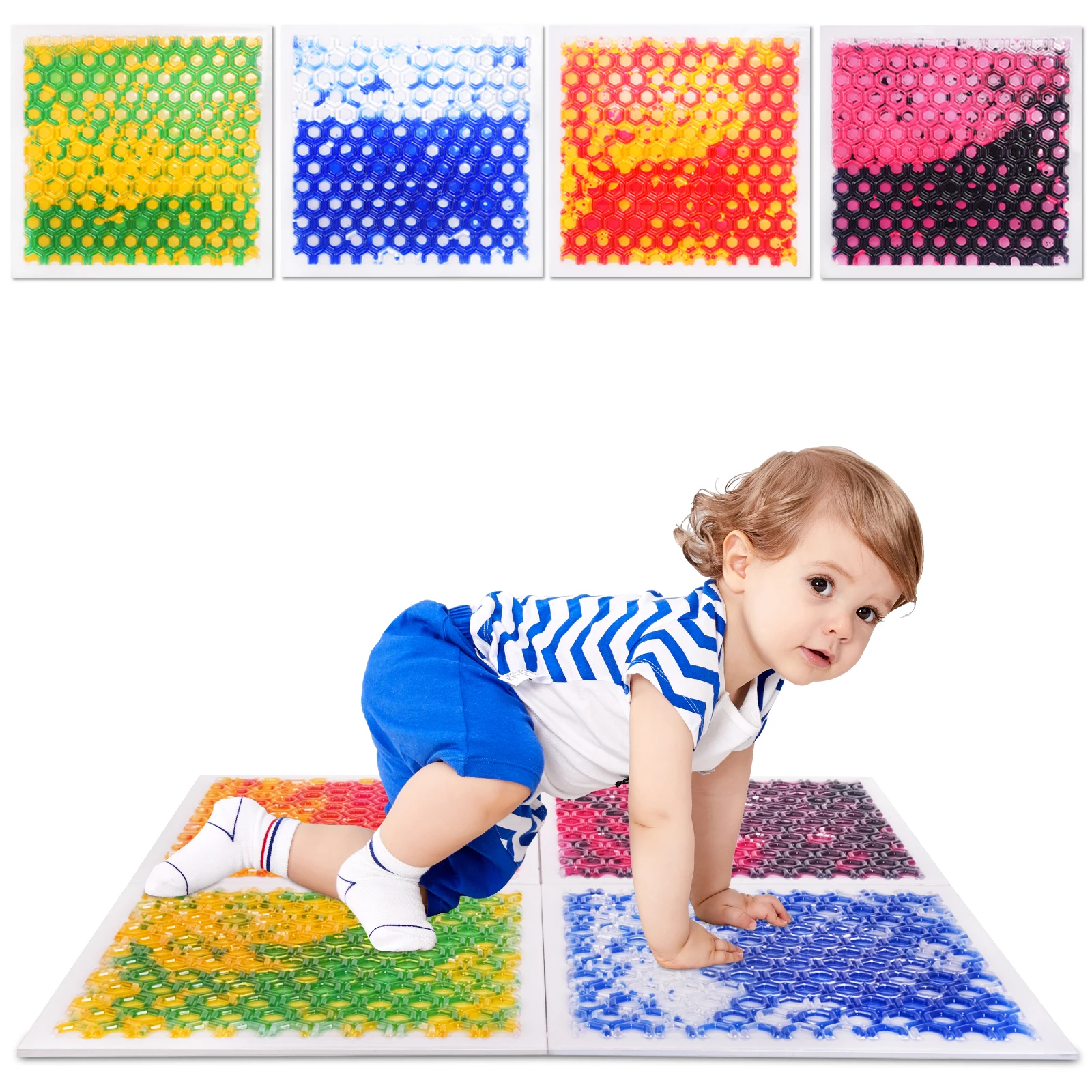 

Fun Educational Flooring – Durable Long King Sensory Tiles for Classroom – Sensory Floor for Babies