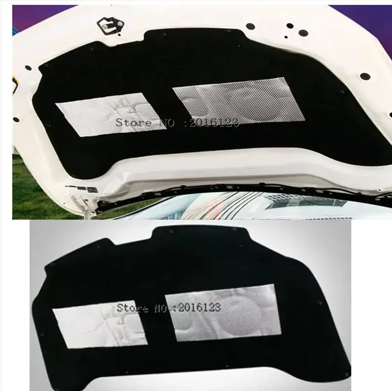 

2015 -2019 for Mercedes-Benz Gla Front Hood Engine Sound Insulation Pad Cotton Soundproof Cover Thermal Heat Insulatio
