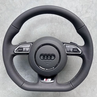 Microfiber Leather Car Steering Wheel Cover For Audi S1 8X S3 8V Sportback S4 B8 Avant S6 C7 S5 8T S7 G8 RS Q3 8U SQ5 8R