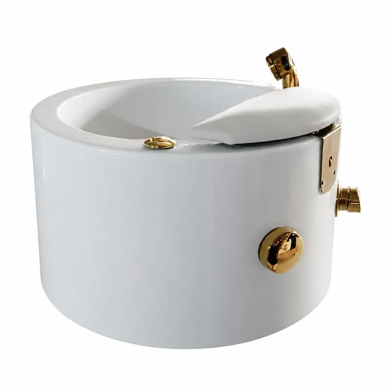 Deep Foot Soaking Bucket Thickened Acrylic High Depth Foot Bath Basin Adjustable Voltage Health Care Foot Washing Tub