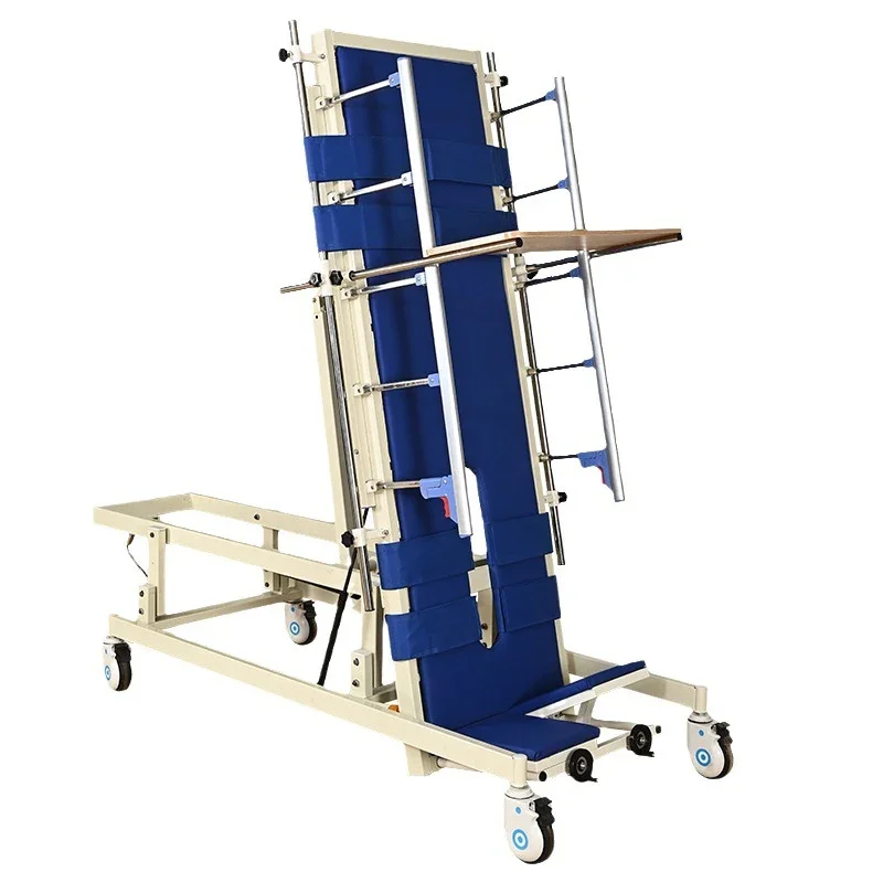 HICOMED Hand-operated Rehabilitation Training Bed Standing Aid Paralyzed Patient Rehabilitation Standing Bed With Guardrail