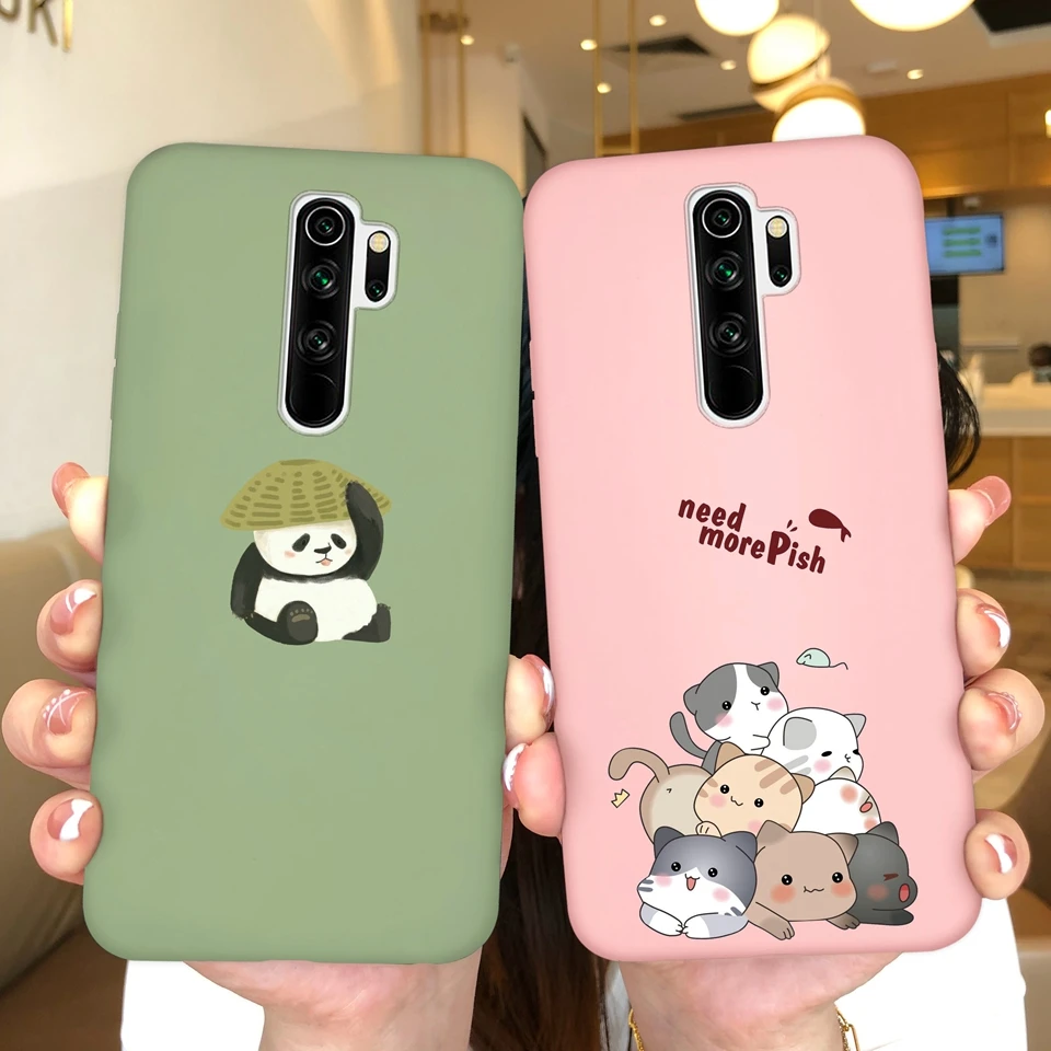 Cases For Redmi Note 8 Note 8 Pro Note 8T Cute Dinosaur Avocado Silicone Protective For Xiaomi Redmi Note8 Note8Pro Note8T Shell