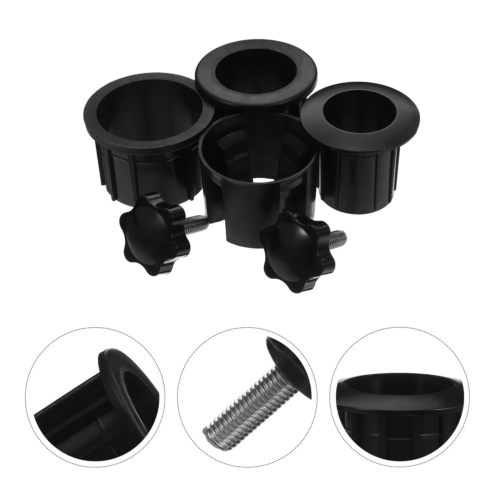 

6Pcs Umbrella Base Accessories Set Patio Stand Parts Screw Cover Plug Outdoor Garden Terrace Umbrella Accessories Set