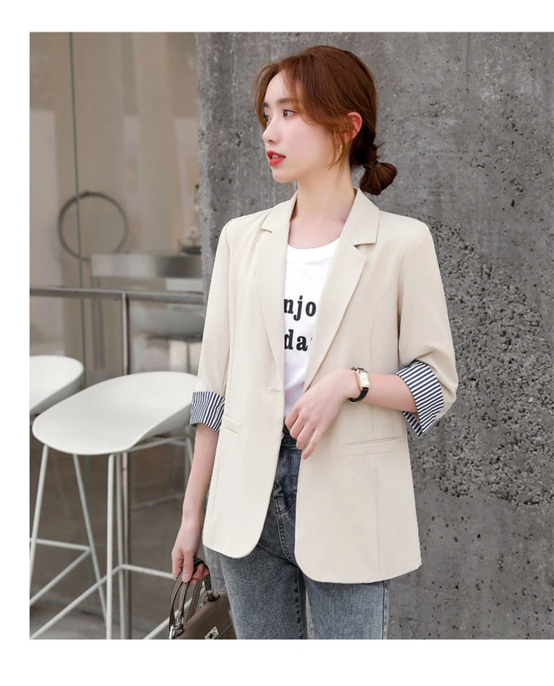 Long Blazers Woman Unisex Sblazer Purple Ruffles Unique Split-Side Gentle Custom Washed Pastoral Single-Row Buttoned-Up Dark