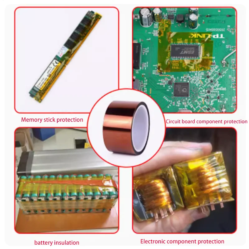 High Temperature Resistant Polyimide Tape Circuit Board Welding Resistant Heat Resistant Battery Wrapping Mobile Phone Repair