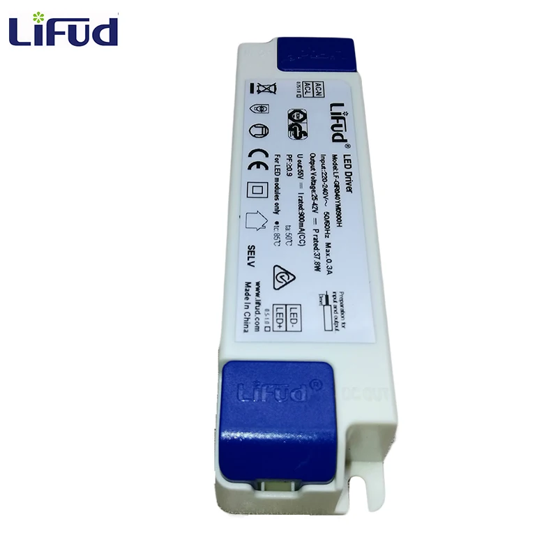 Lifud LED Driver 23-38W 900mA LF-GIR040YM0900H LED Voeding Paneel/Down/Track Light LED Armatuur Driver GIF040YS0900H
