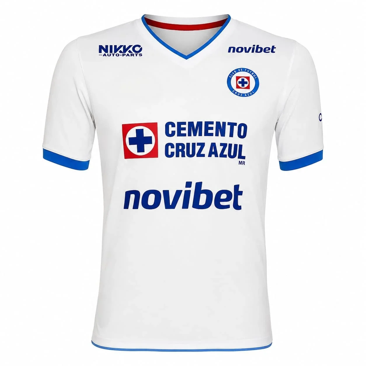 2026 Neue Cruz Azul 26-27 Saison Heim- und Auswärtstrikots Schnelltrocknende Atmungsaktive Sport-T-Shirts für Männer, Frauen und Fans, Familien-Set – Detail 5