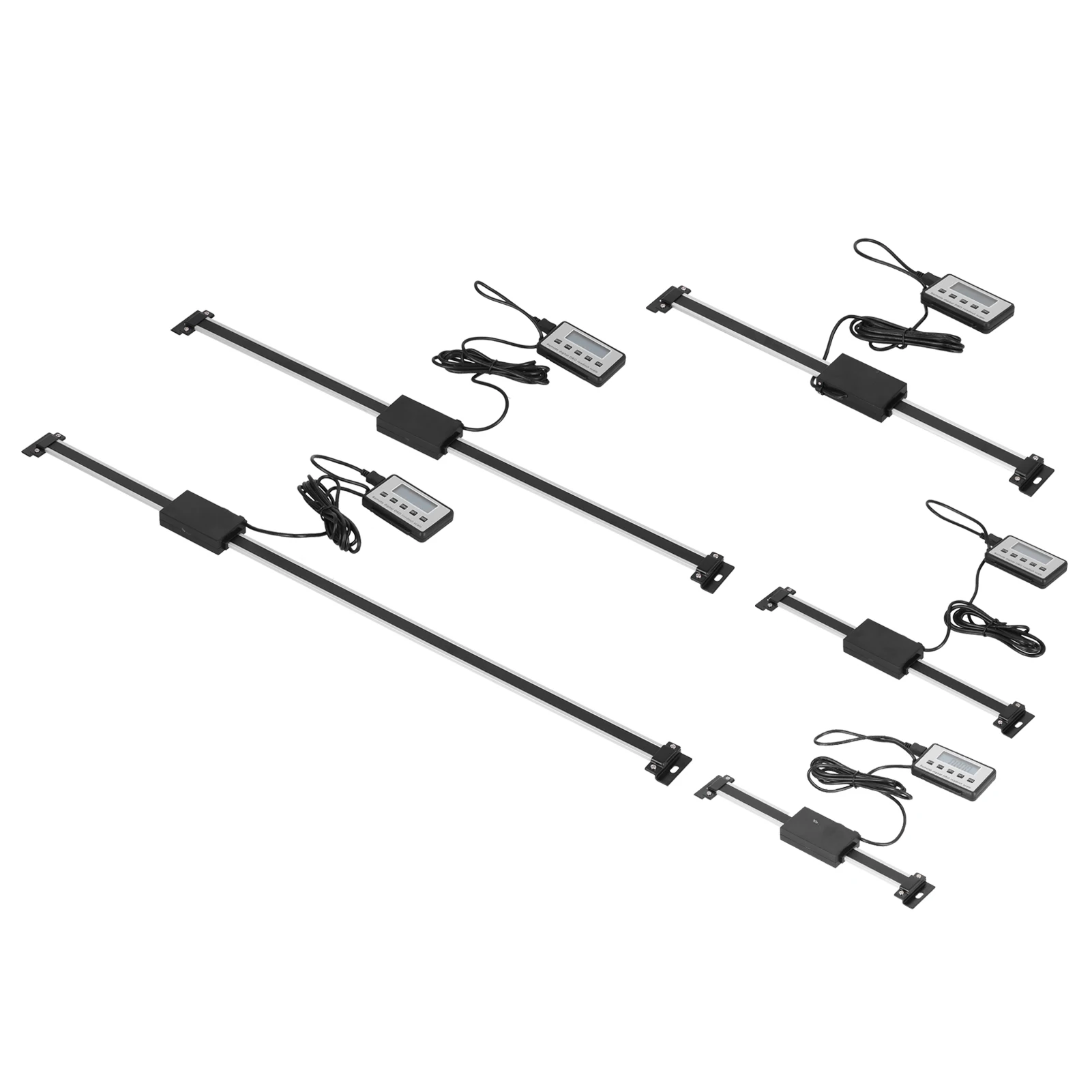 Lectura digital LCD Lectura digital Lectura digital Lectura digital Lineares métricos Imperiales Escala con pantalla digital para torno