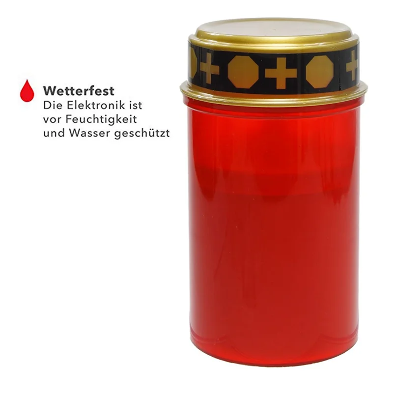 SYW-4X شمعة القبر لأضواء القبر الشمسية مع إضاءة LED ضوء القبر الرياح المختلفة