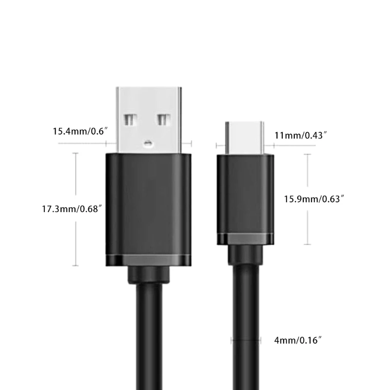 Cable del USB C, tipo C carga rápida del cable 5A, USB-A 2.0 cargador rápido USB C, para S20