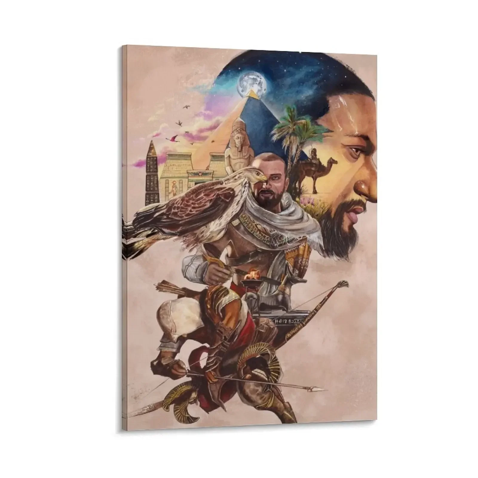 

Bayek Of Siwa Canvas Painting aesthetic room decoration paintings wall decor office decoration