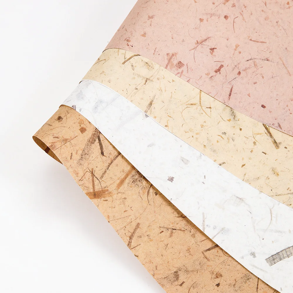 Papel Kraft con Textura de Hoj - Natural Florist Supply reseña y precio