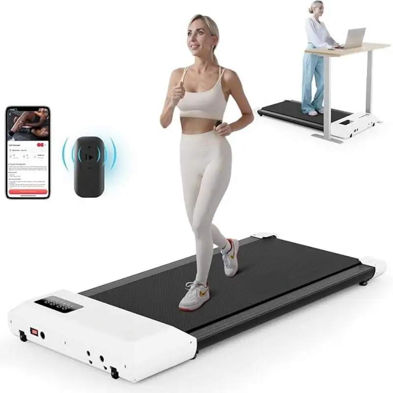 2.5 HP, 265 lbs Capacity 90 Cm Long Run Area Smart Walking Pad Treadmil Under Desk Treadmill for Home Office