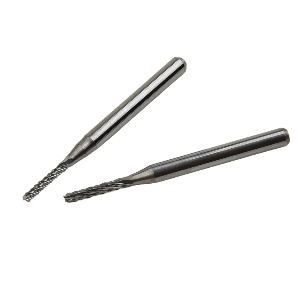 10PCS 0.8-3.175mm PCB Engraving Rotary Drill bit End Mill Tool Cemented carbide 1/8\" Set Cutter CNC Ark Brand new