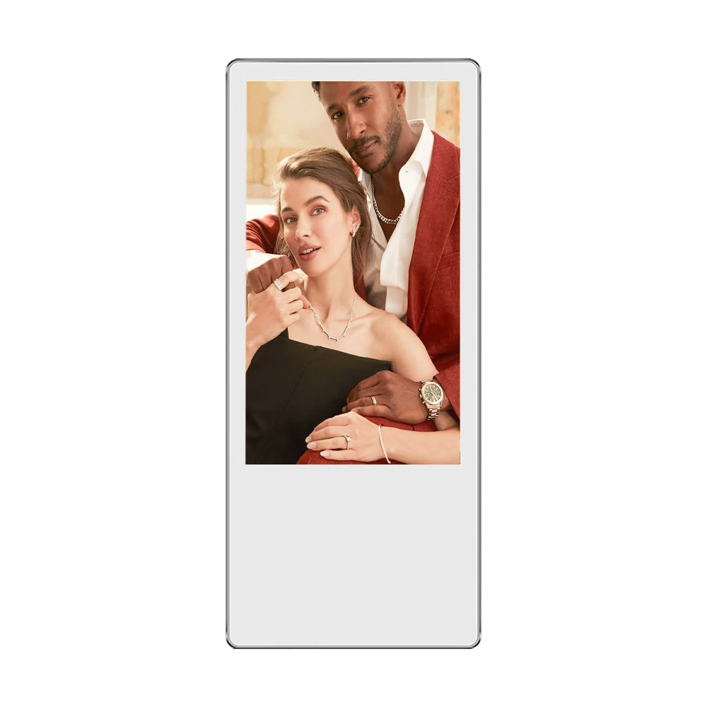 Ascensor montado en la pared Señalización digital vertical Pantalla LCD Reproductor de publicidad de 18,5 pulgadas con pantalla de anuncios del sistema de software CMS