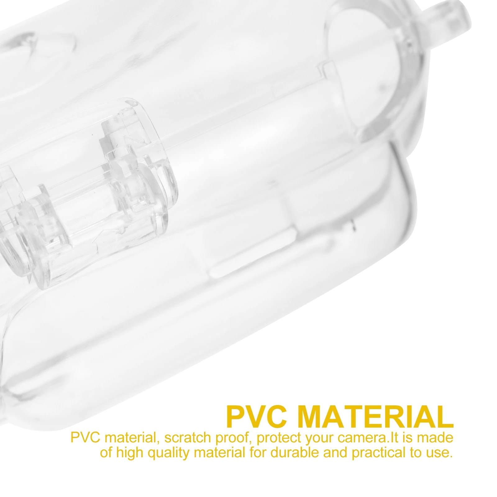 

Shatter Resistant PVC Camera Bag for Mini 25 26 Instant Camera Case Protector Transparent Carry Shoulder Strap Travel Use