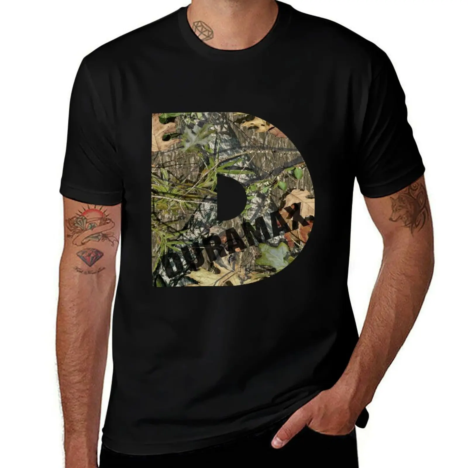 Футболка Duramax Mossy Oak, повседневная свободная футболка с короткими рукавами