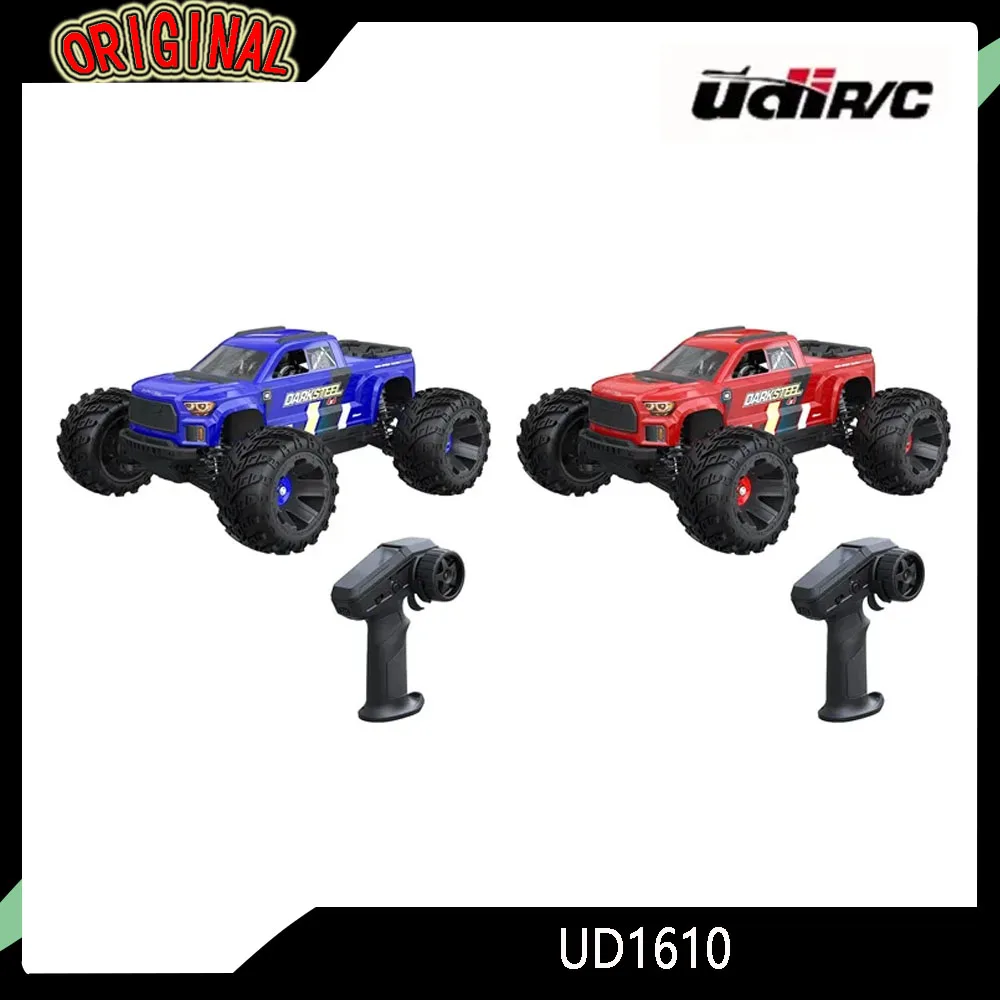 

UDIRC UD1610PRO 1/16 4WD Brushless RC Car - Big Foot Off-road Climbing, Electric, Boy Gift Toy