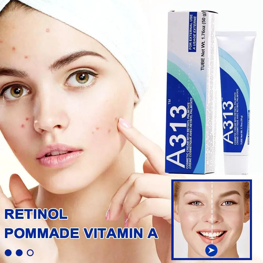 

50g Retinol Pommade V A Night Mousturizer A313 Facial Cream Reduced Fine Lines Tighten & Lift Soften Deeply Moisturize