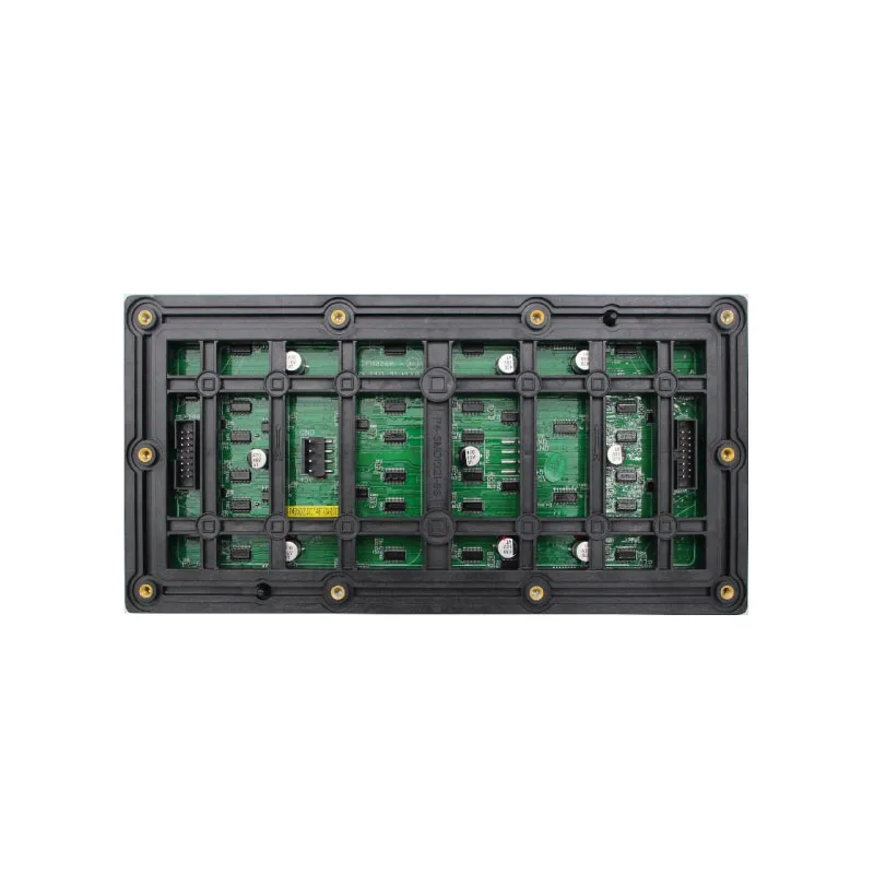 P4 실외 LED 모듈 256*128mm 패널 IP65 방수 6000니트 밝기 RGB 컬러 광고 화면 고정 설치용