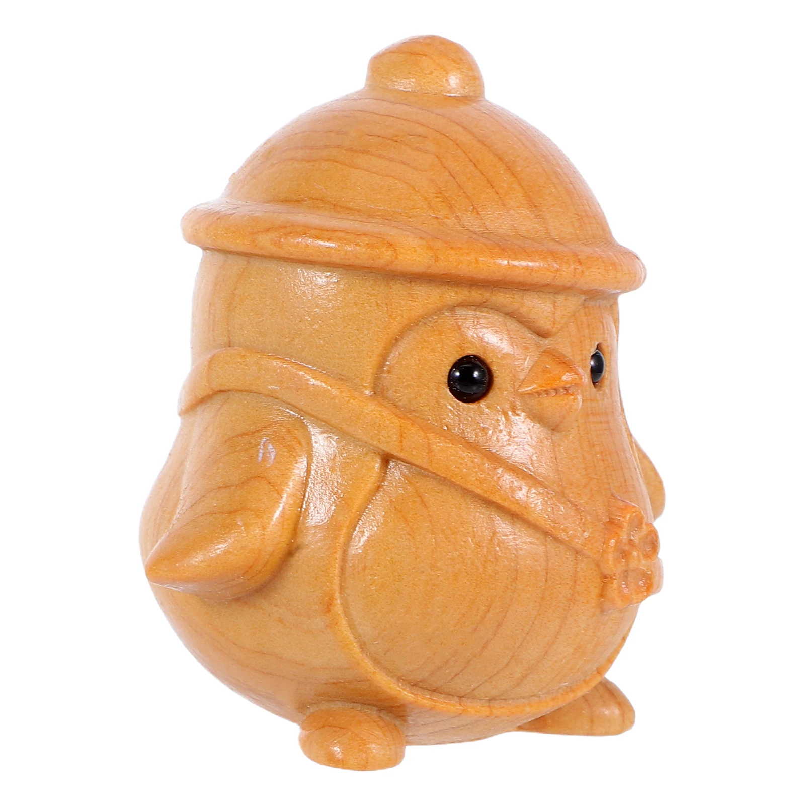 

Thuja Penguin Statue Home Decor Exquisite Wooden Animal Sculpture Office Decoration