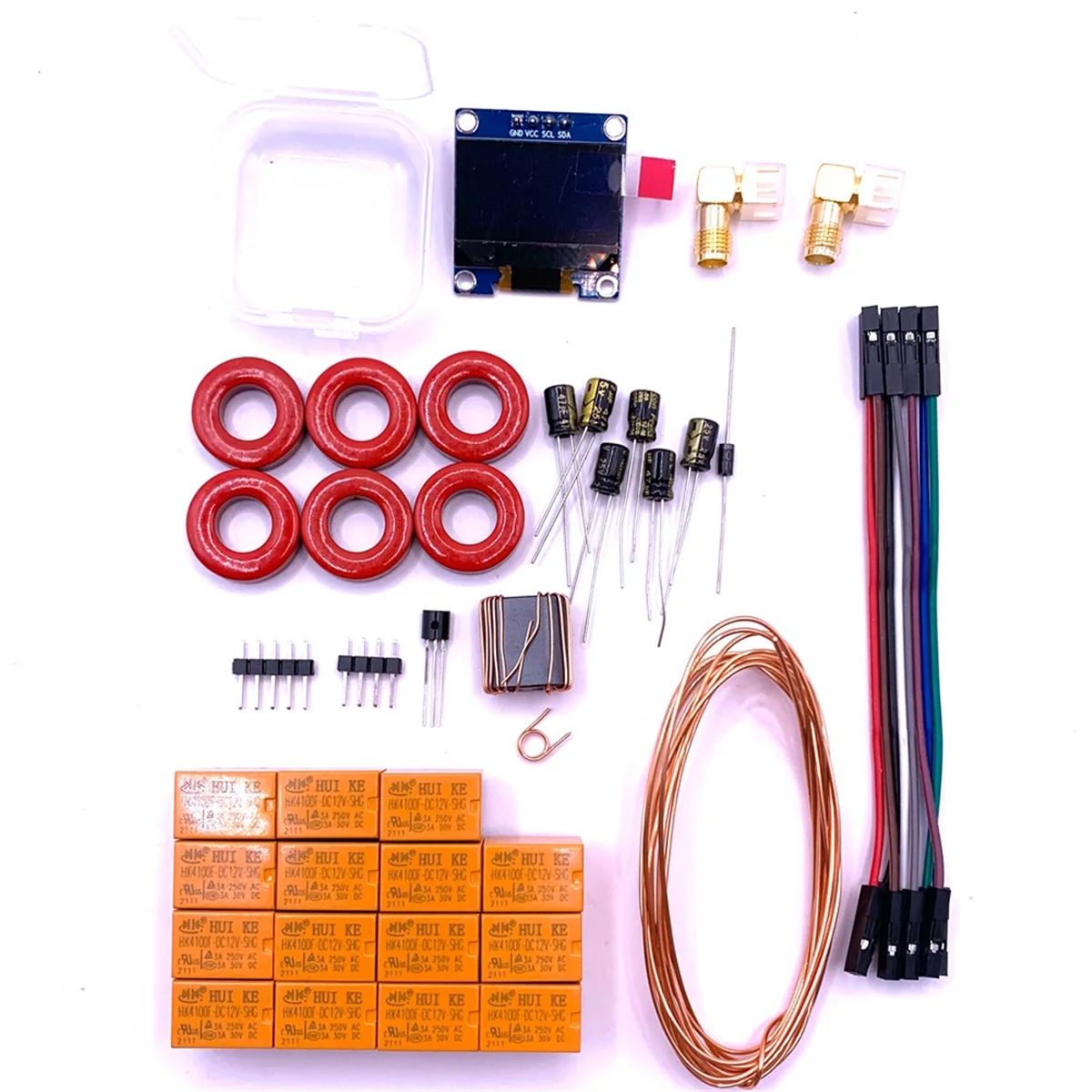A003 ATU 100 DIY Kits Antenna Tuner DIY Kit N7DDC 7X7 for Communication