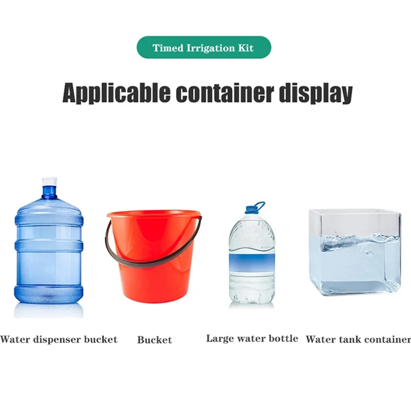 

ABAE-Garden Irrigation Controller Automatic Drip Irrigation Water Pump Timer System Intelligent Sprinkler Watering Device Home