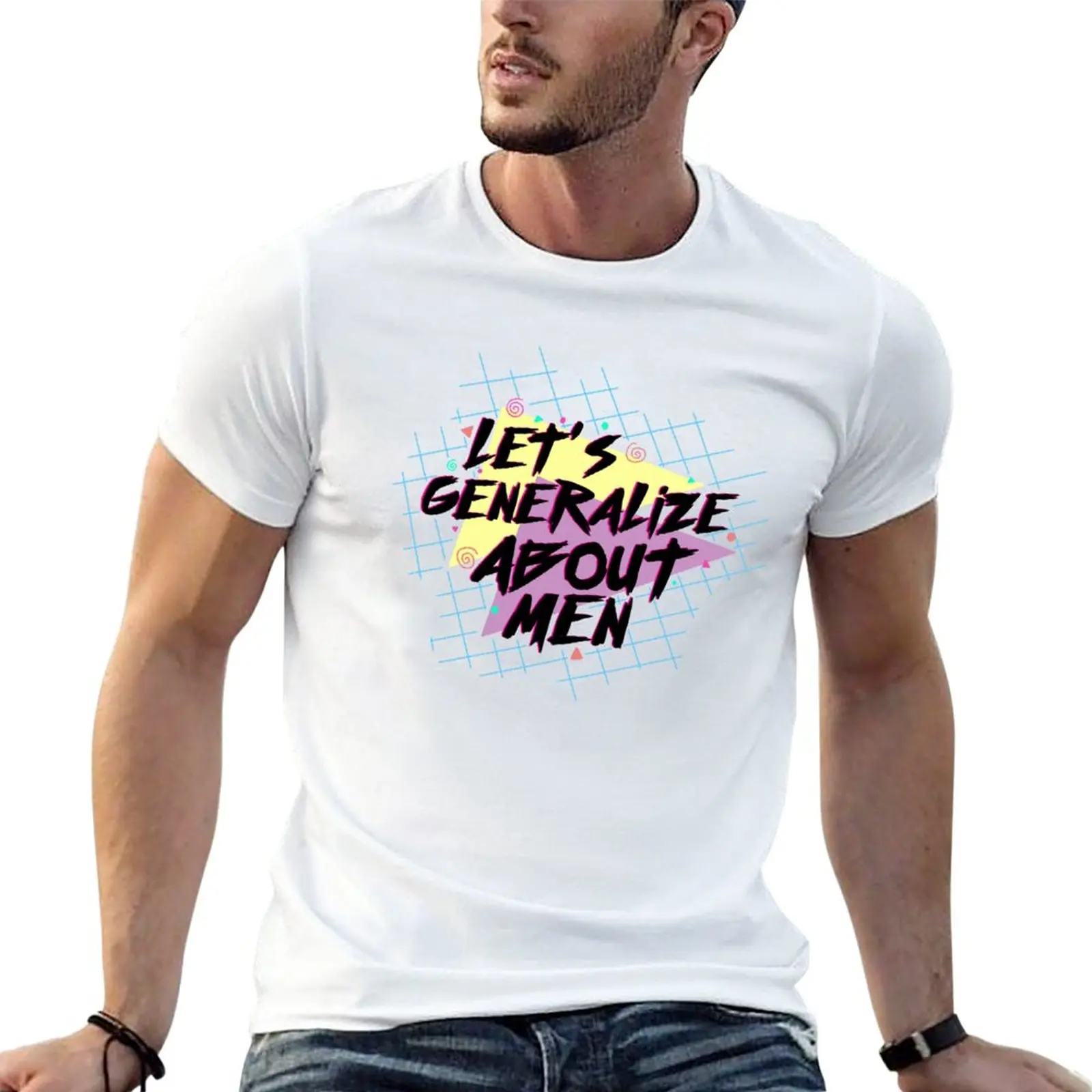 

New Let's Generalize About Men / Crazy Ex Girlfriend T-Shirt plain new edition luxury t-shirt Men's cotton t-shirt