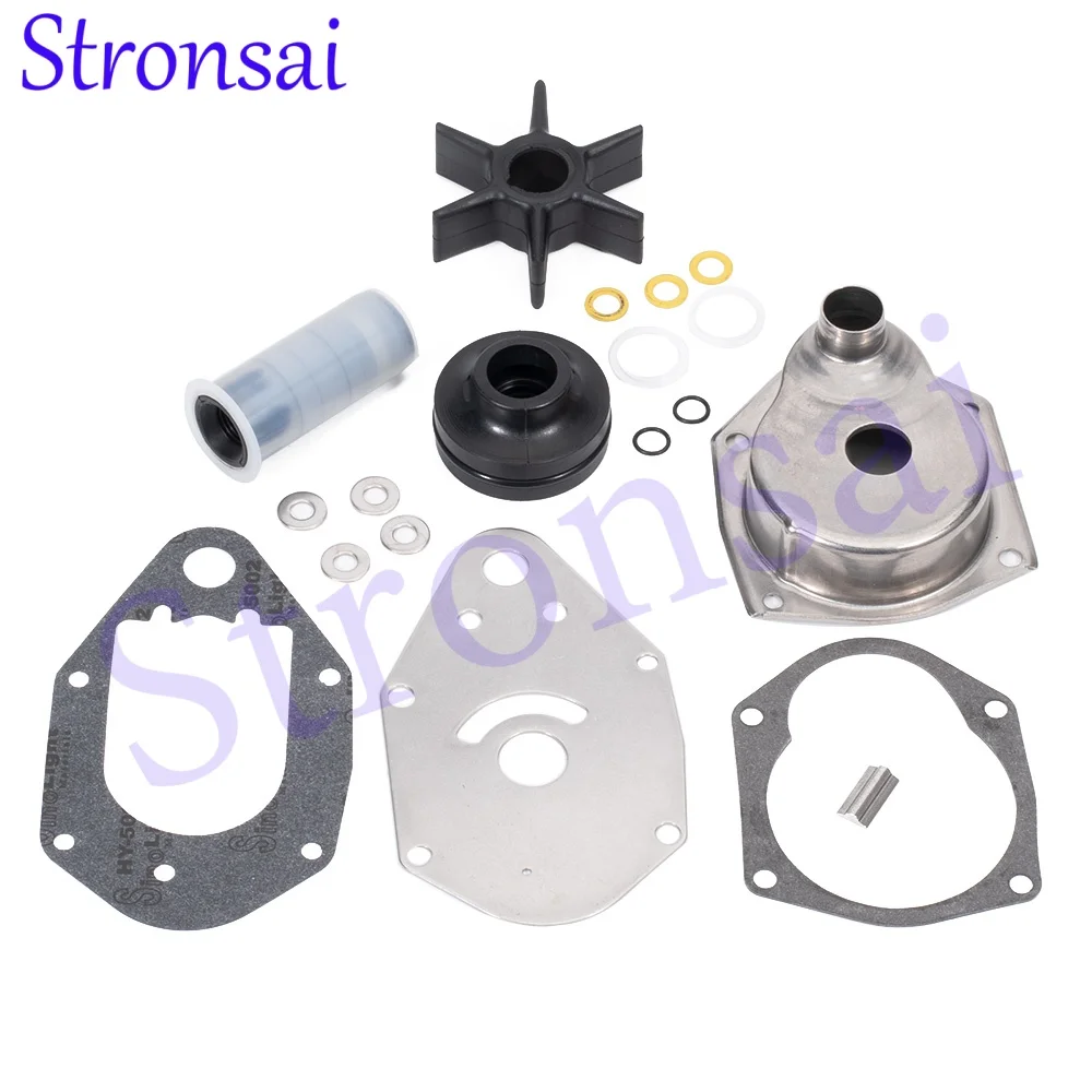 

Water Pump Impeller Kit With Housing For Mercury 4-stroke 30HP 40HP 50HP 60 HP Outboard 812966A12 46-812966A12 46-812966A11
