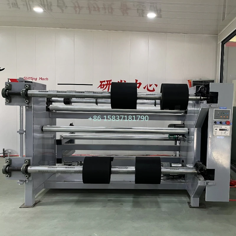 Paper Slitting Rewinding Machine Automatic Melt-blown Cloth Slitting Machine Large Small Non-woven Fabrics Slitting Rewinder