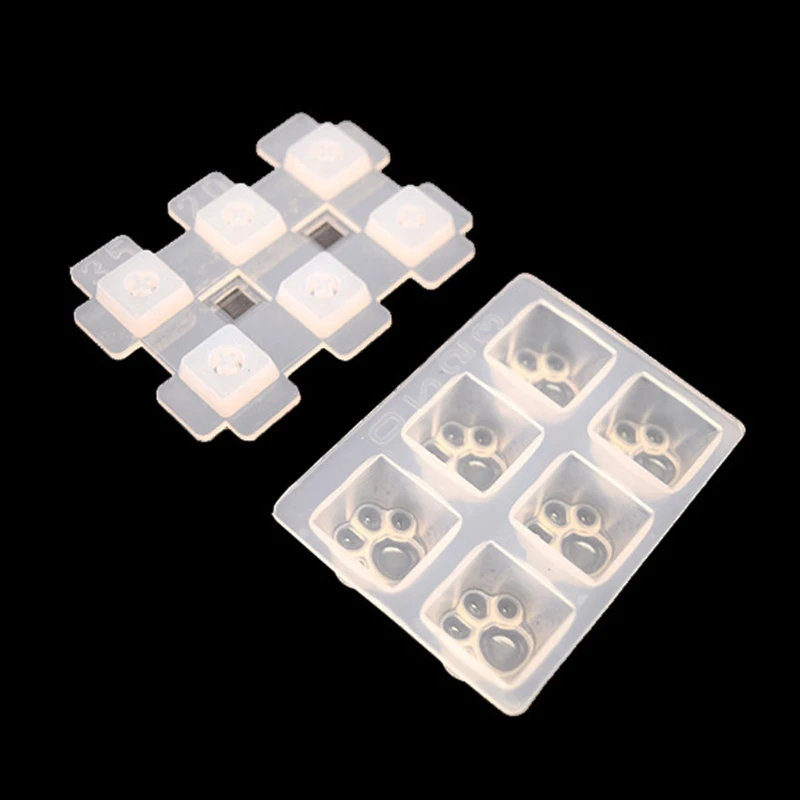 for Cherry MX Mechanical Gaming Keyboard Epoxy Resin Mold Computer PC Pet Paw Keycaps Silicone Molds