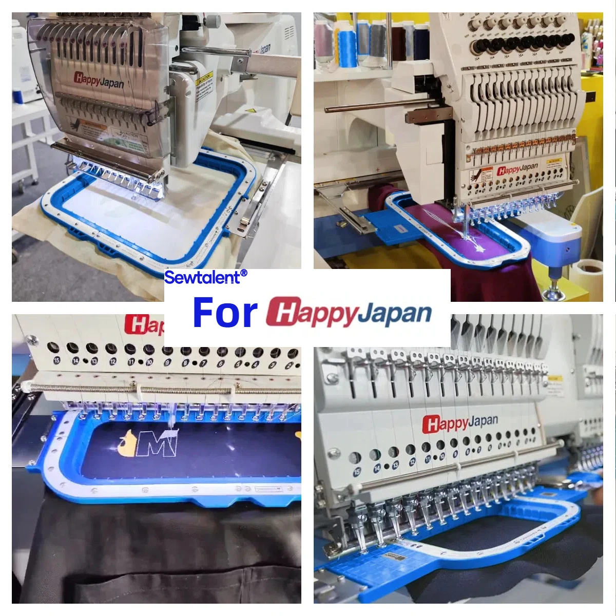 

Sewtalent Happy Japan Магнитные обручи для HCH HCS HCD HCU HCR HFR PMS Вышивальные машины Магнитные рамки Migthy Hoop MaggieFrame