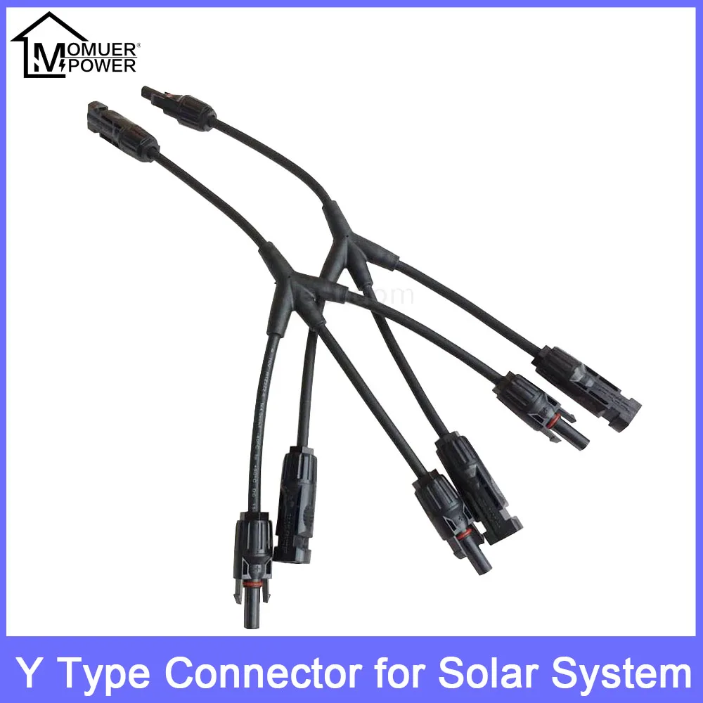 

Y Type PV Connector 1 to 3 Solar Branch Use for Parallel Connection of Photovoltaic Panels 3Y DC Cable