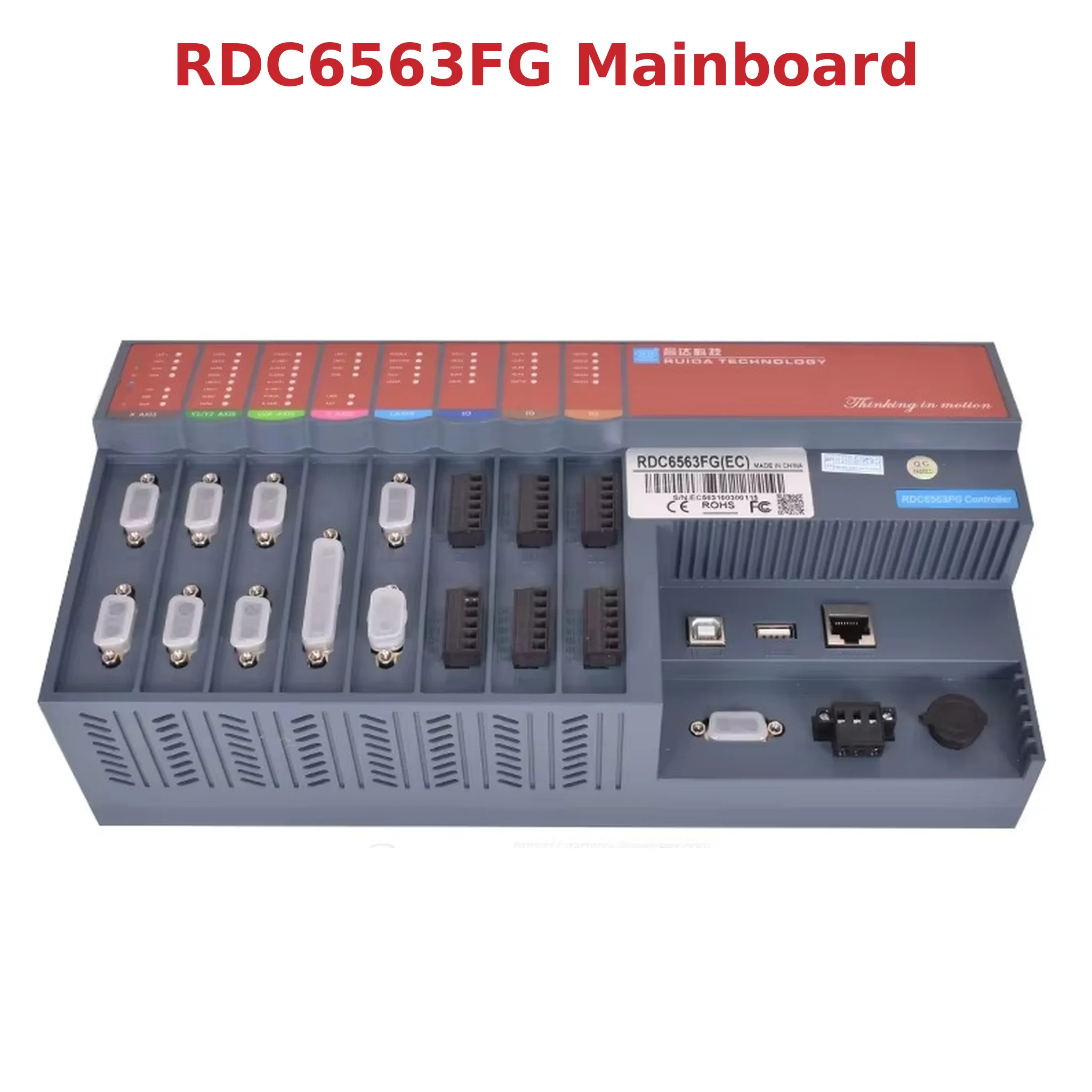 Ruida RDC6563FG Lite Laser Cutting Controller Kit with Panel Amplifier Wireless Pendant for Fiber CO2 CNC Machines