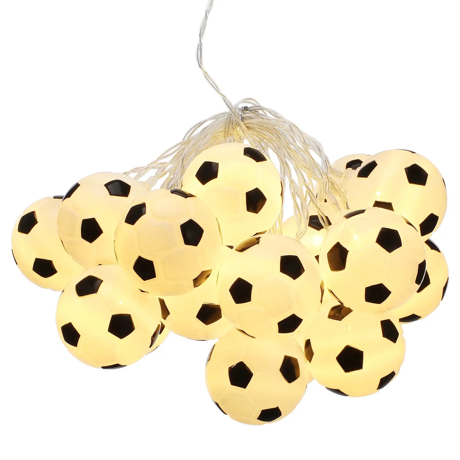 

Football Shaped String Lights LED Decorative Light String Energy Saving Bright Luminous Fairy Lights Party Christmas Wedding