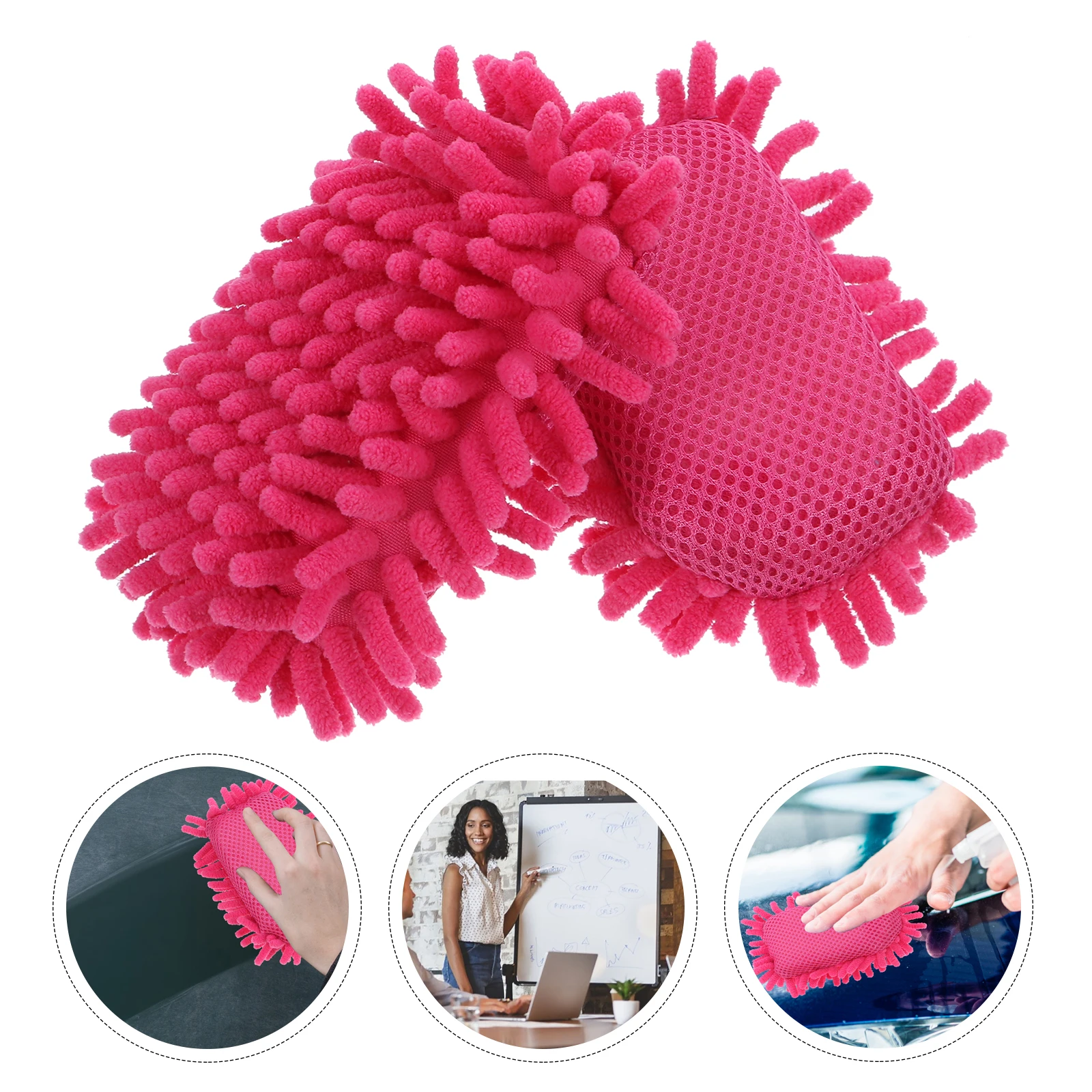 2 قطعة تنظيف الإسفنج الشنيل المحايات الجافة السلس حافة السبورة الأنظف كفاءة ل السبورة السبورة الزجاجية سطح المكتب