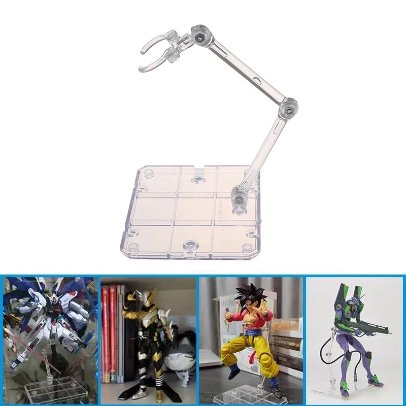 New 1Set Action Base Clear Display Stand For 1/144 HG/RG Gundam Figure Model Toy