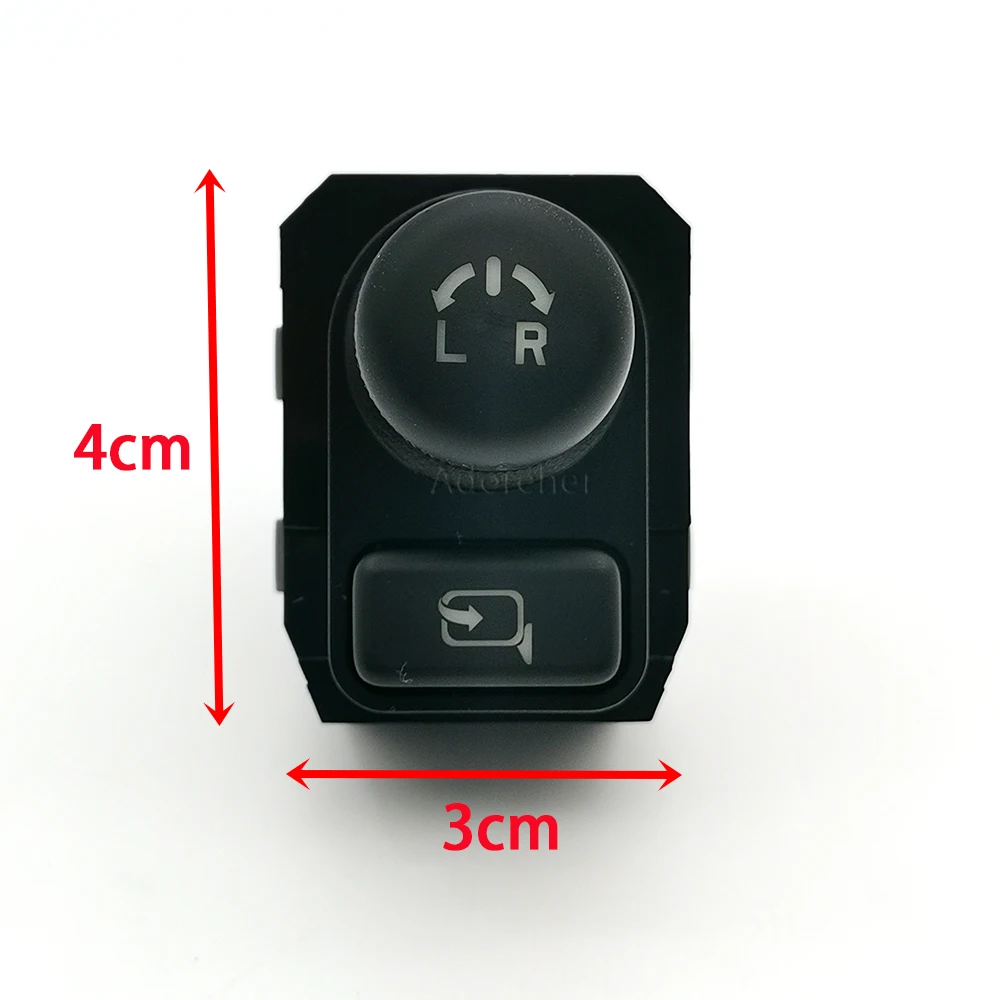 Car Electric Reversing Mirror Reflector Button Rearview Mirror Adjustment Control Switch For Suzuki Vitara S-cross XTU SX4 Swift