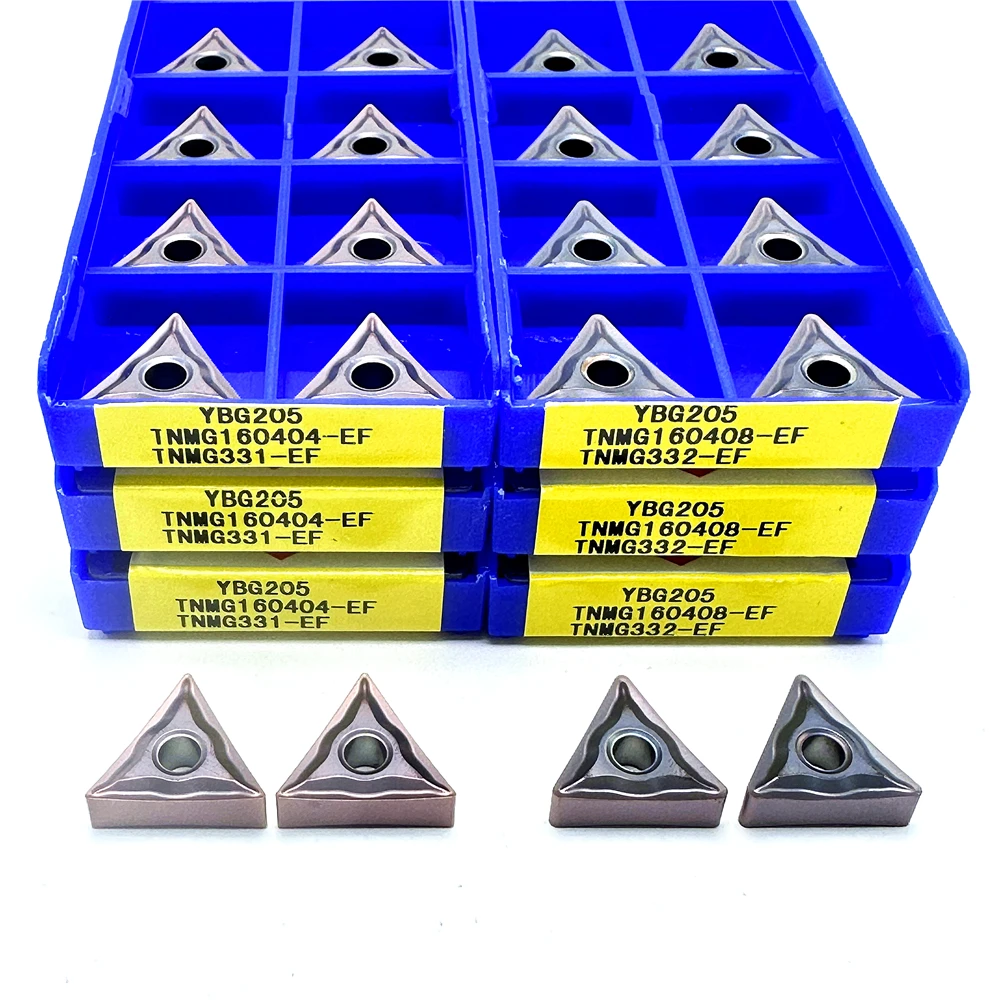 Mtnmg160404 TNMG160408-EF g205 zcc.ctオリジナル外部旋盤工具高品質カーバイドインサート鋼部品処理