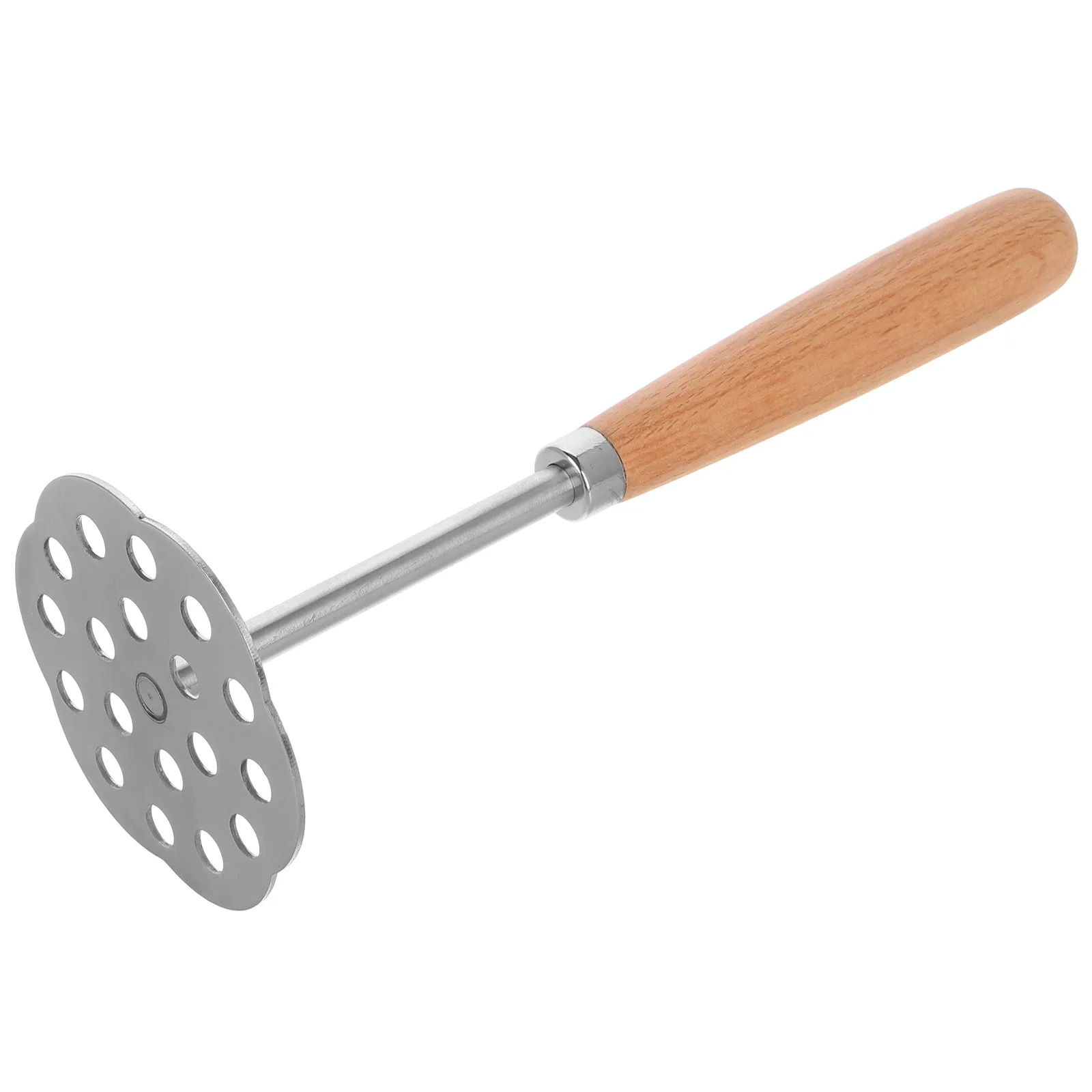 

Stainless Steel Multifunctional Masher for Avocado Garlic Potatoes Fruits Baby Food Puree Effortless Crushing Ergonomic Handle